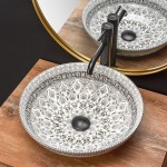 Накладной умывальник Rea Arte Grey